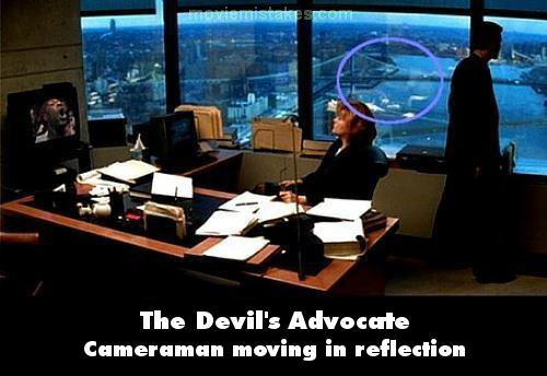 The Devil's Advocate mistake picture