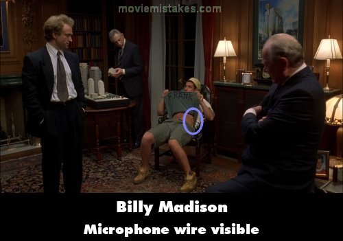 Billy Madison mistake picture