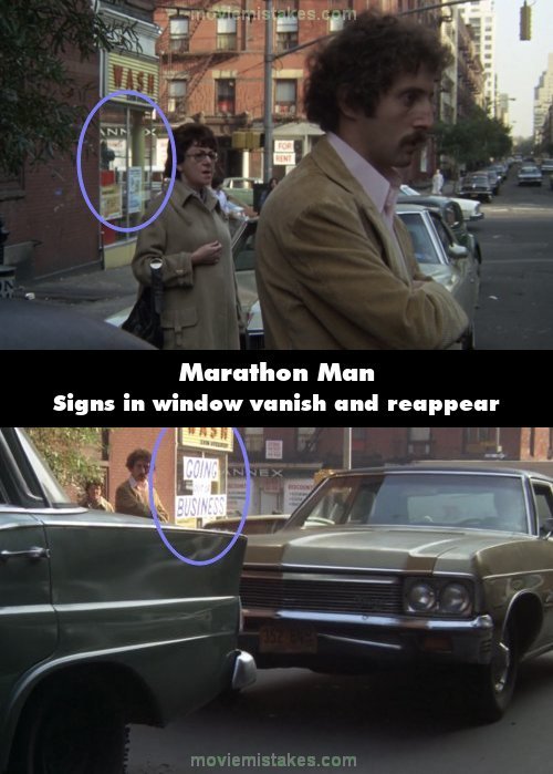 Marathon Man mistake picture
